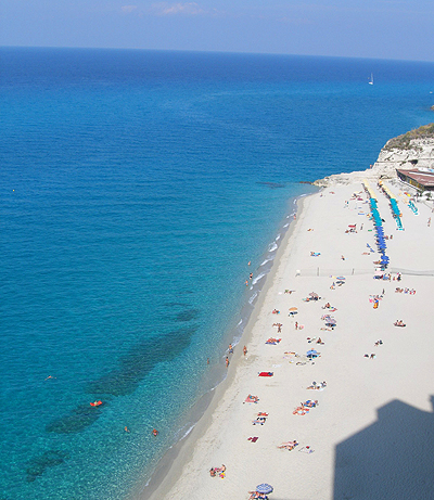 Sandstrand Tropea