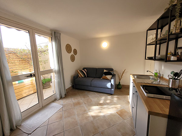 Casa Il Gelsomino Wohnzimmer